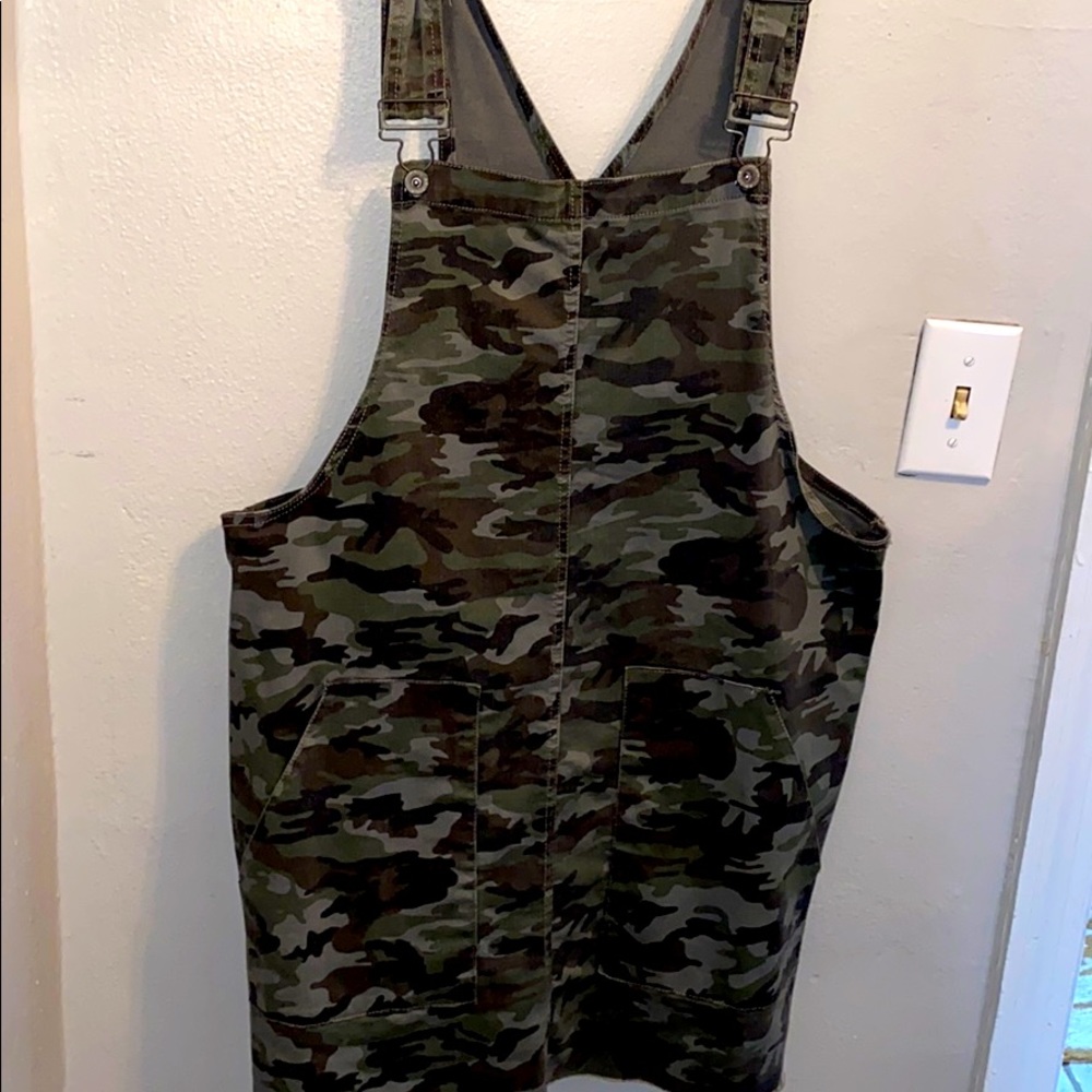 Camo Overall Dress